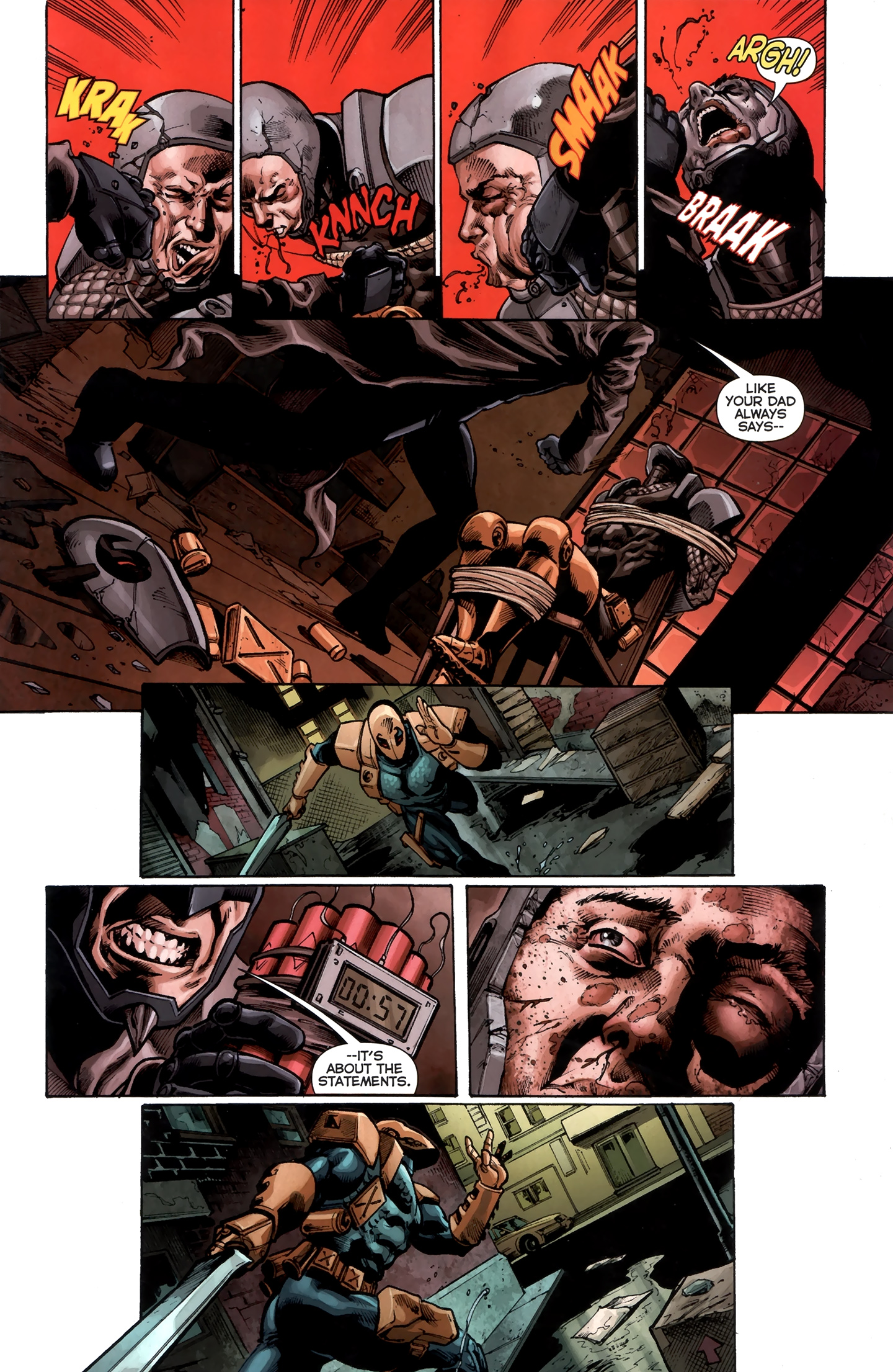 Read online Deathstroke (2011) comic -  Issue #6 - 8
