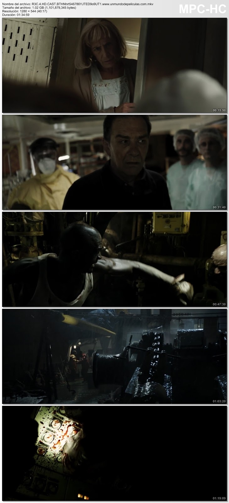 Capturas de la película.