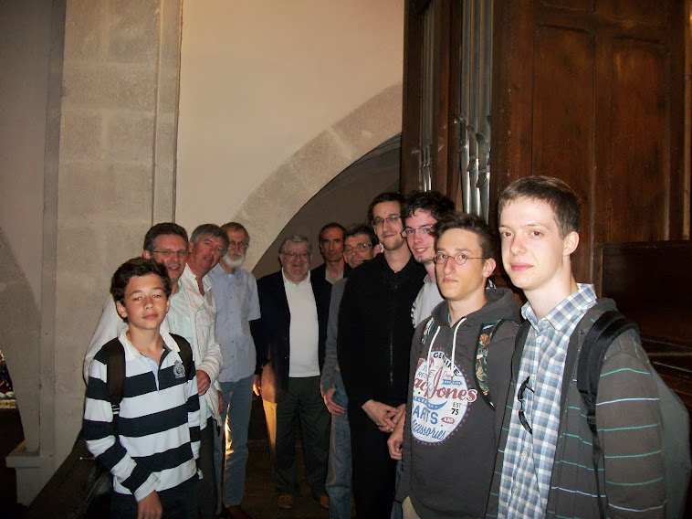 Audition des l'élèves des classes d'orgue des conservatoires de Chalon sur Saône, Beaune, Le Creuso