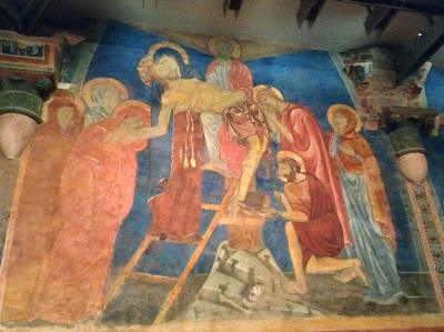 Sotto il Duomo di Siena: Deposizione dalla croce