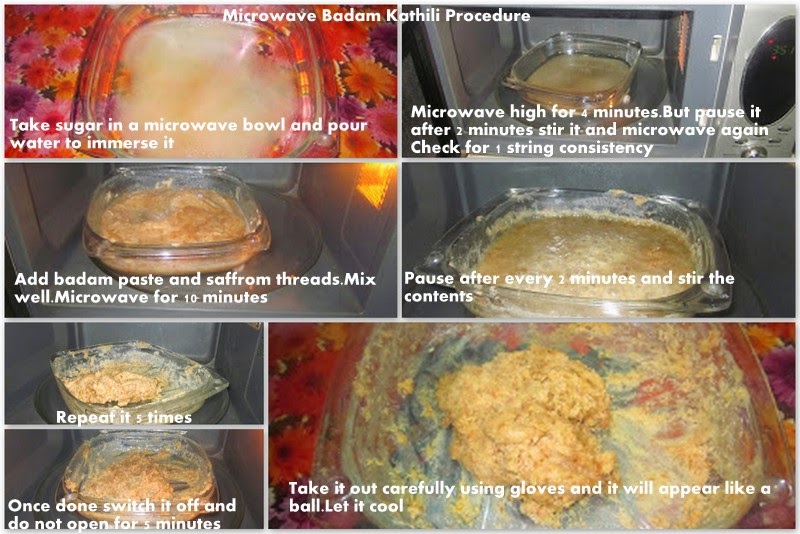 Lip Smacking Badam Kathili using Microwave