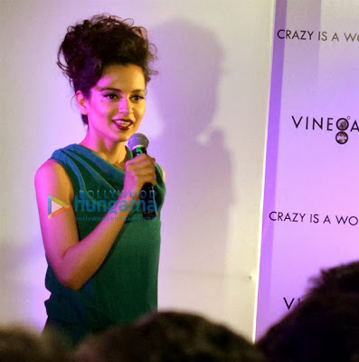 Kangna Ranaut launches Spanish women's brand 'Vinegar' in Hyderabad