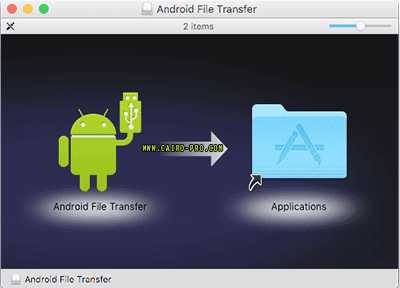 تثبيت برنامج Android File Transfer Android File Transfer