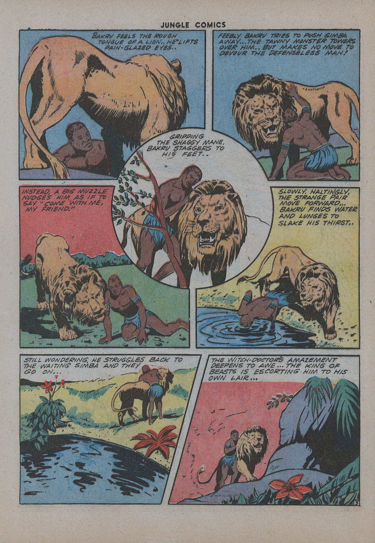 Read online Jungle Comics comic -  Issue #48 - 17