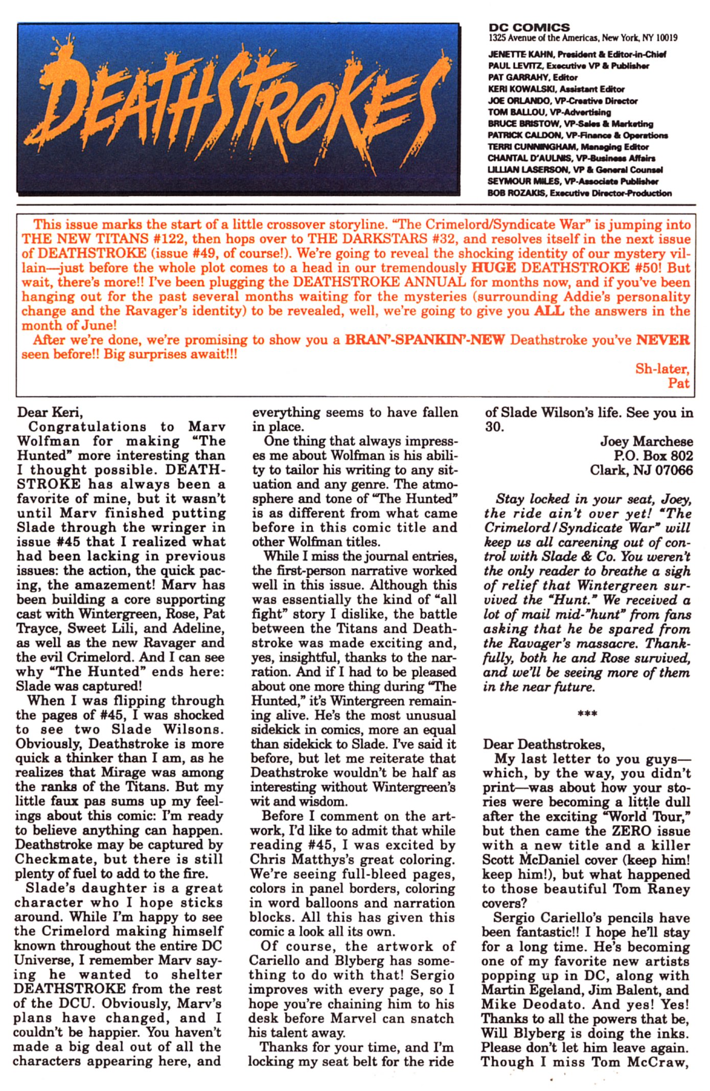 Read online Deathstroke (1991) comic -  Issue #48 - 25