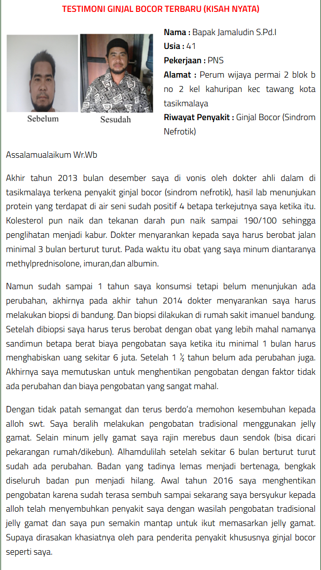 Obat Gagal Ginjal Akut Dan Kronis Mujarab dan TERBUKTI Manjur!! Obat Gagal Ginjal Akut Dan Kronis Mujarab dan TERBUKTI Manjur!!
