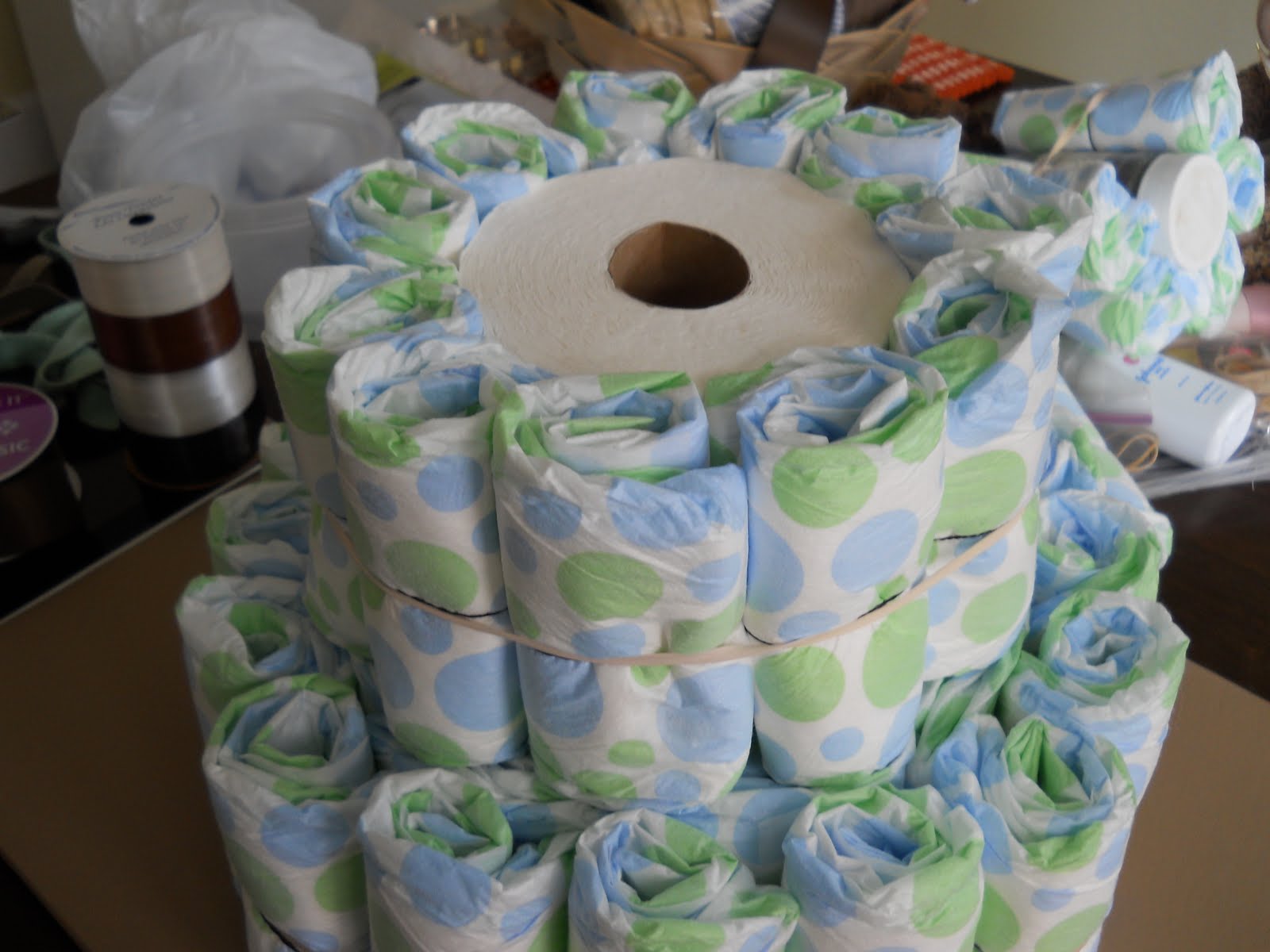 Becoming Mrs.Juju: DIY Diaper Cake