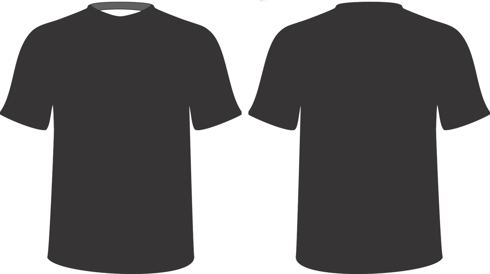 Baju Kaos Hitam Png