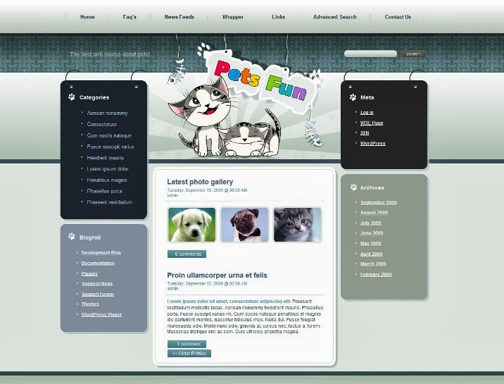 Animals & Pets WordPress Theme