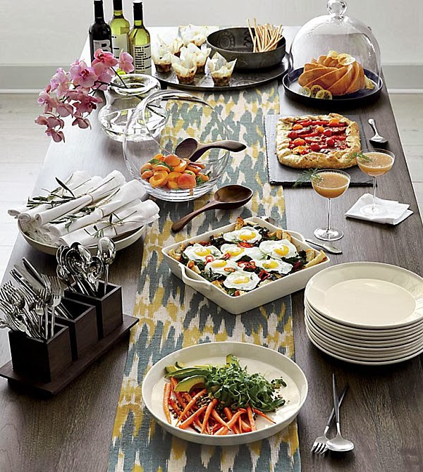 Cay Saati Sofralarda Sunum Sanati