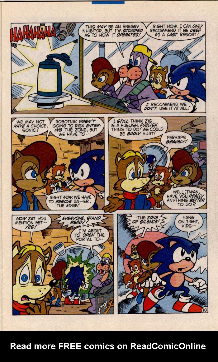Read online Sonic The Hedgehog comic -  Issue #36 - 11