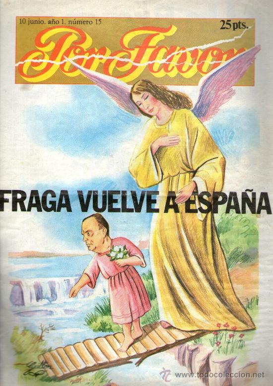 En la Prensa de Aquel Día Revista POR FAVOR (19741978)