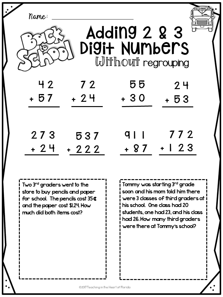 How to Wake Up Summer Math Brains - BTS Math Review for Rising 3rd ...