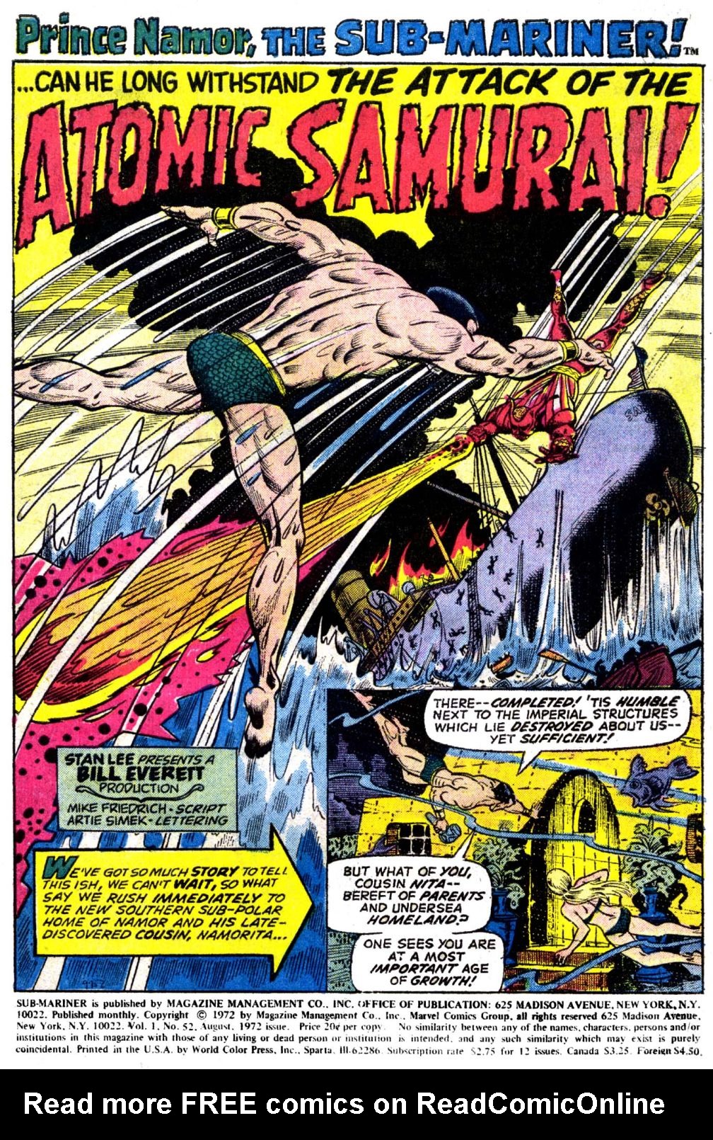Read online The Sub-Mariner comic -  Issue #52 - 3