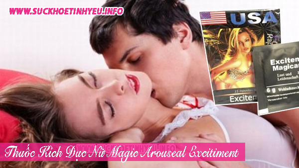 Thuốc Kích Dục Nữ Dạng Bột Magic Arouseal Excitement