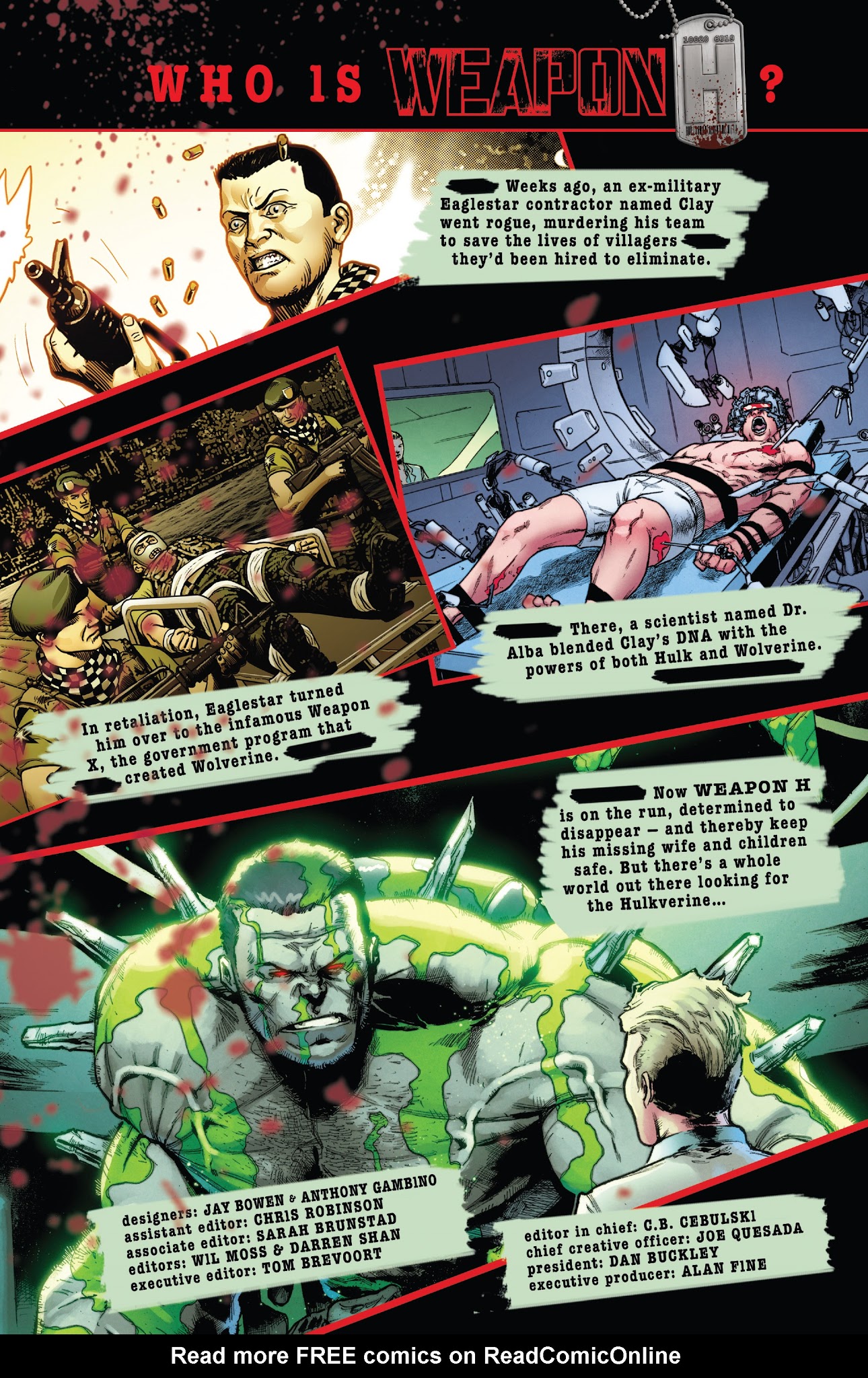 Read online Weapon H comic -  Issue #1 - 7