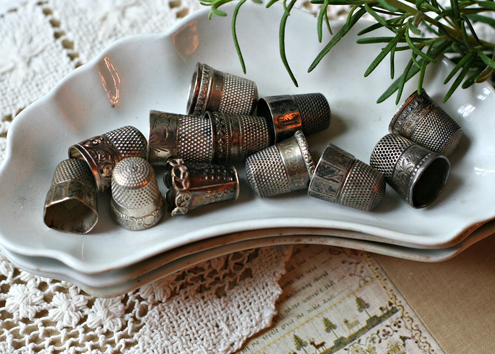 With thy Needle & Thread Who's got the thimble?