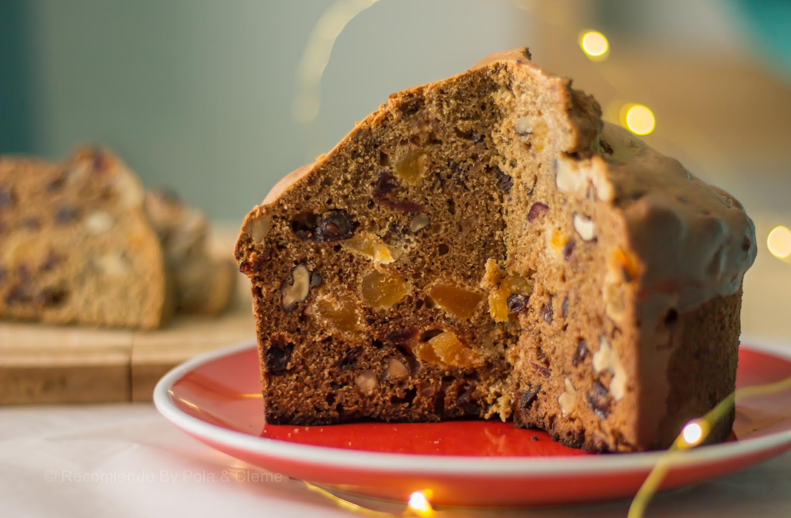 Pan de pascua con plátano