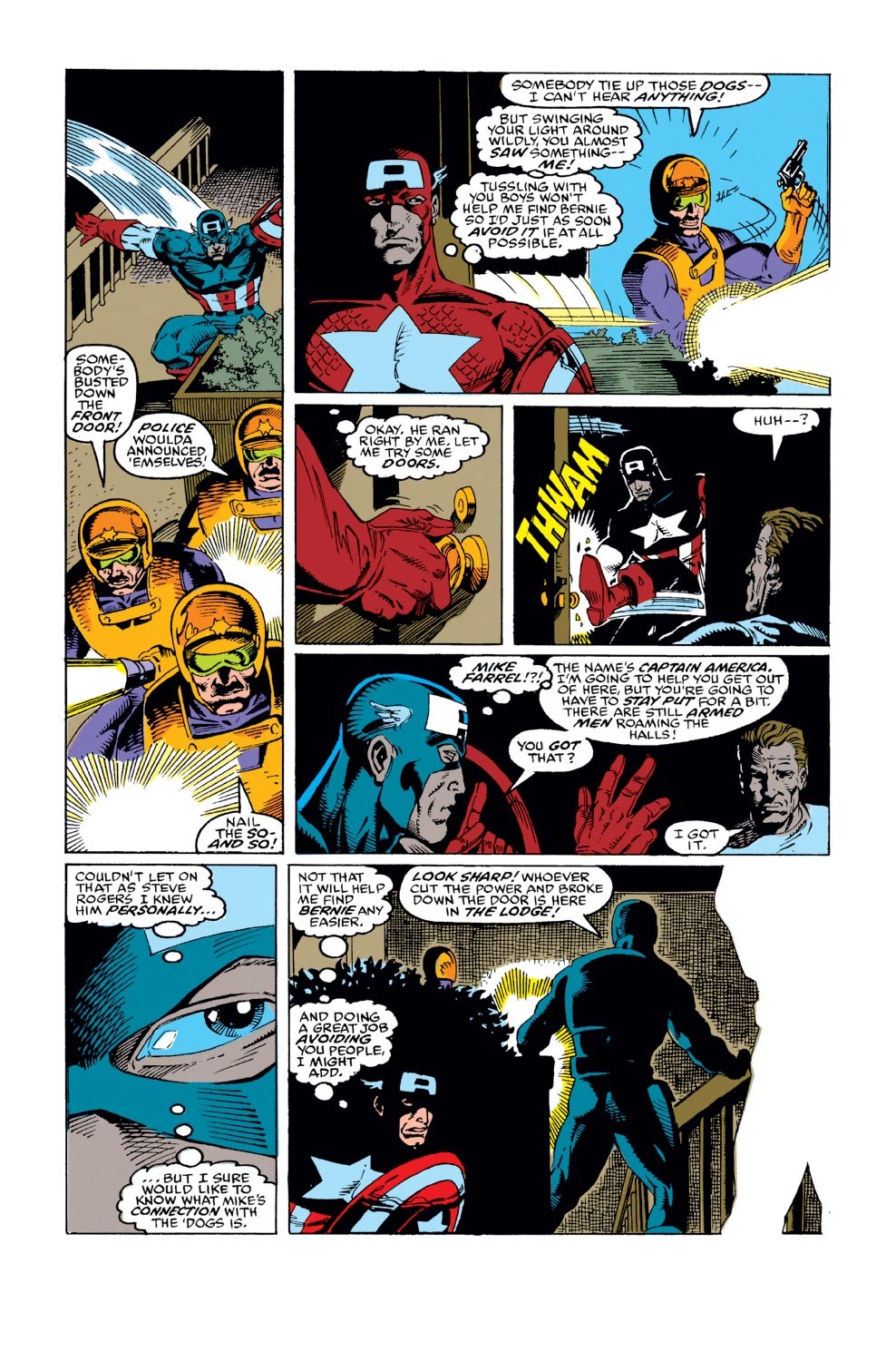 Read online Captain America (1968) comic -  Issue #386 - 16