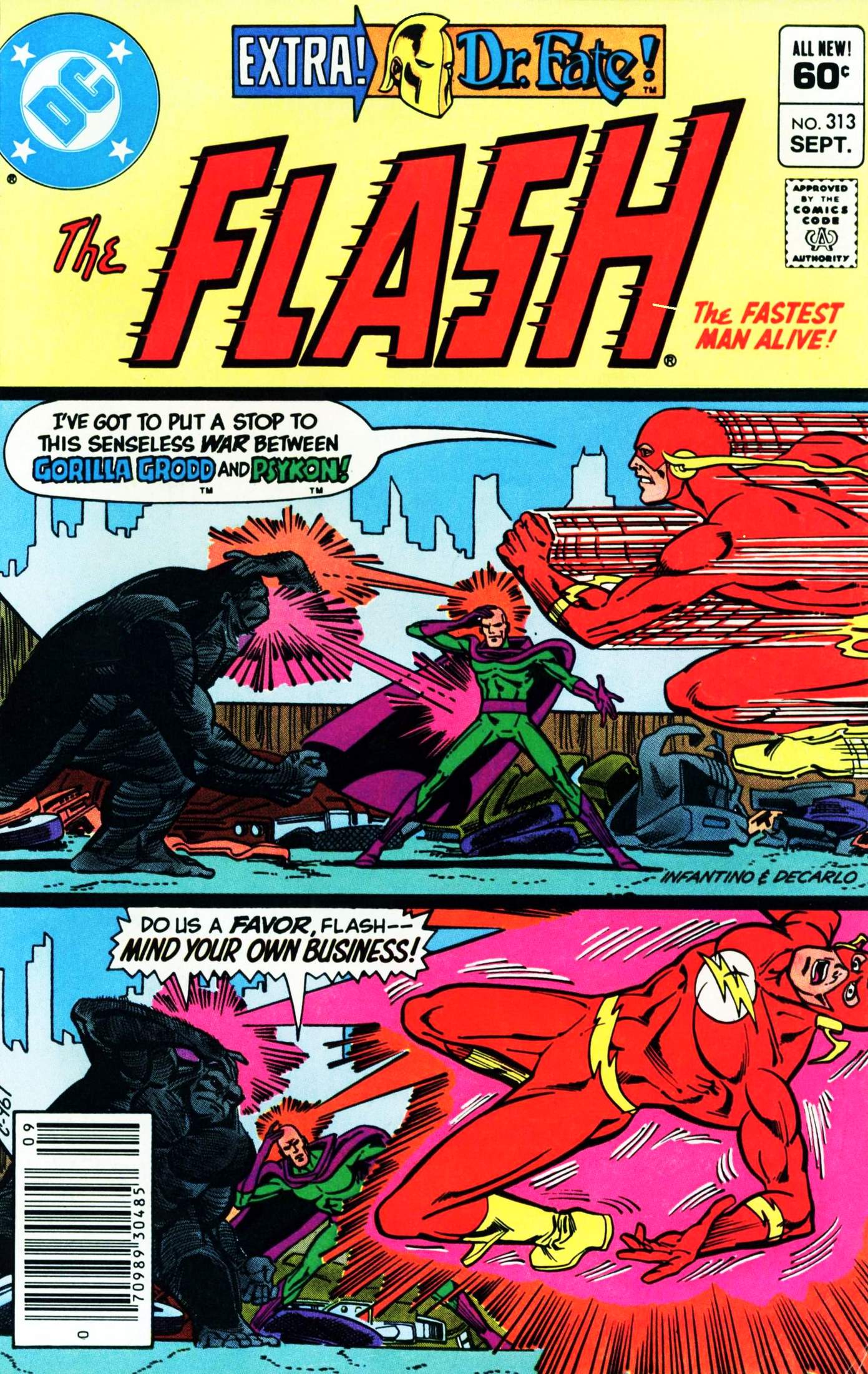 Read online The Flash (1959) comic -  Issue #313 - 1