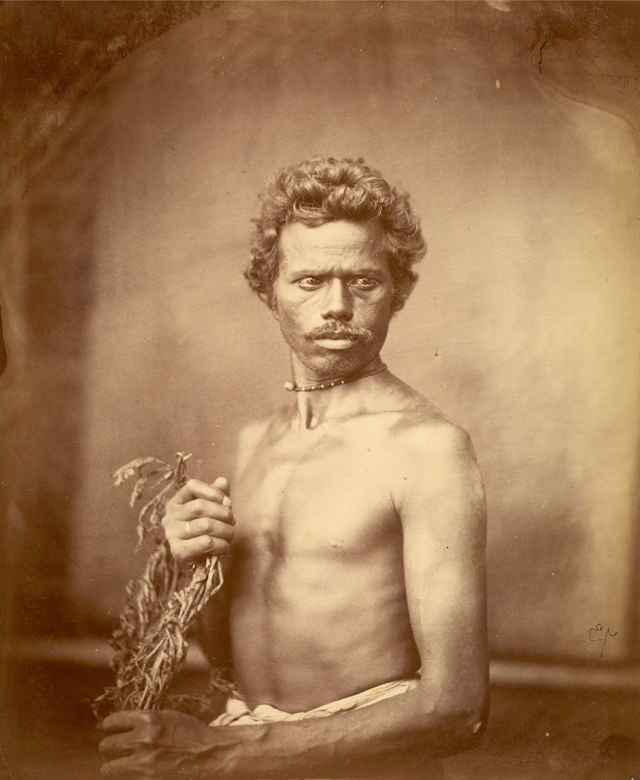 Portrait of a Man from Kaibartha Caste - Eastern Bengal 1860's