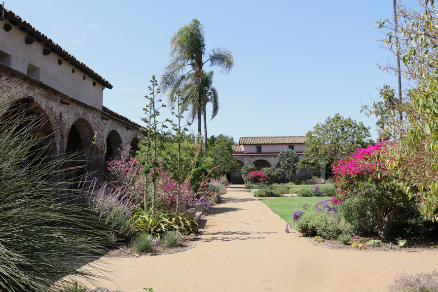 San Juan Capistrano and Water Lilies.