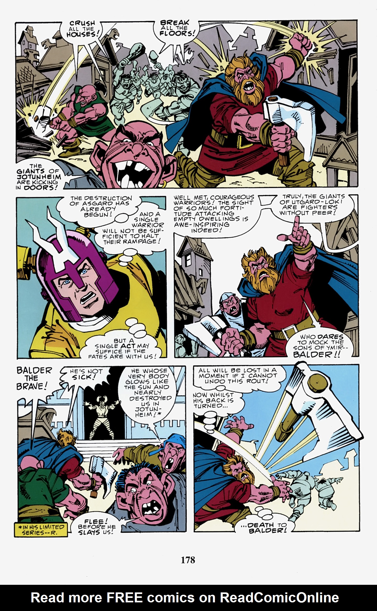 Read online Thor Visionaries: Walter Simonson comic -  Issue # TPB 5 - 178