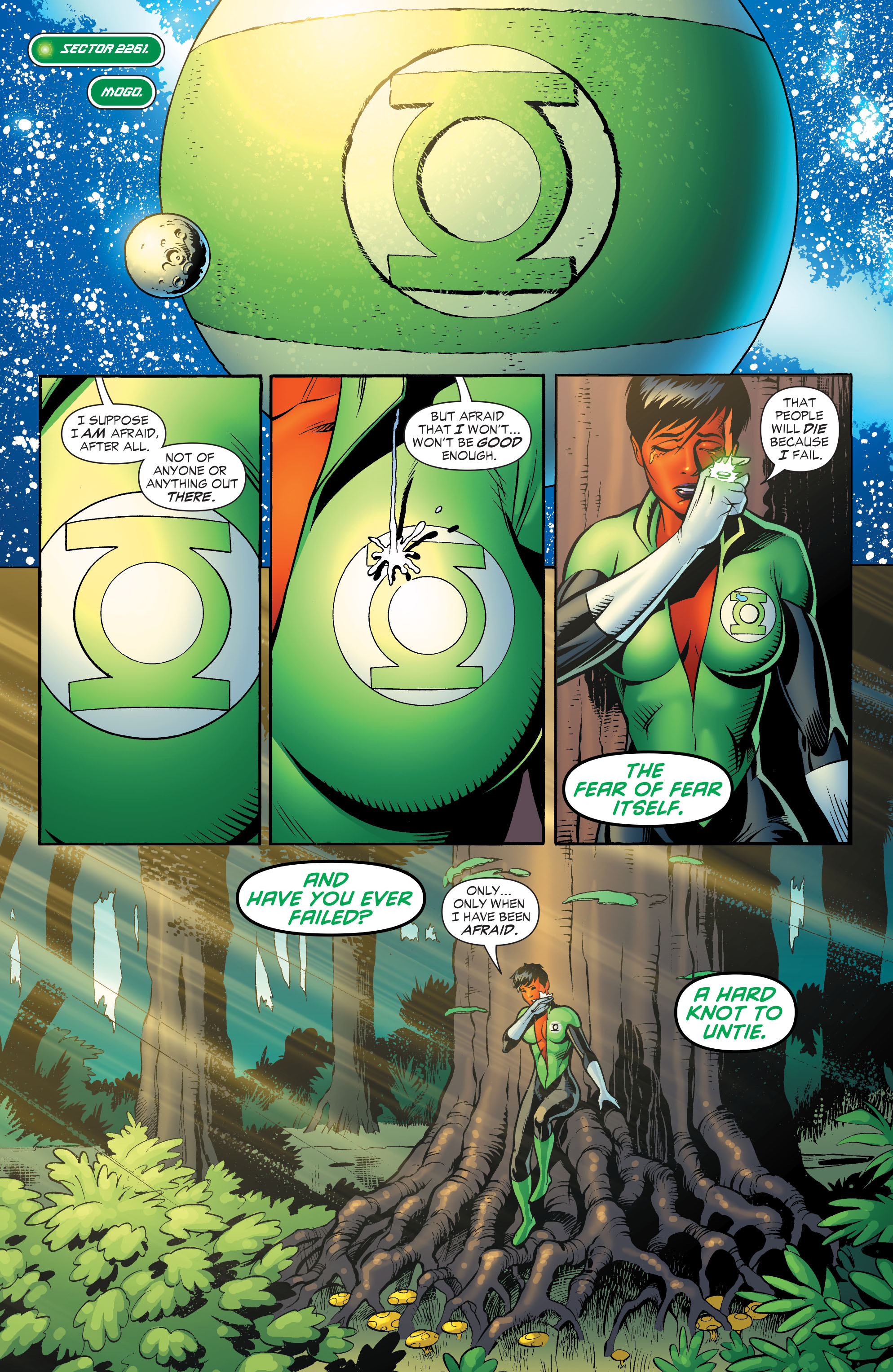 Read online Green Lantern Corps (2006) comic -  Issue #5 - 13