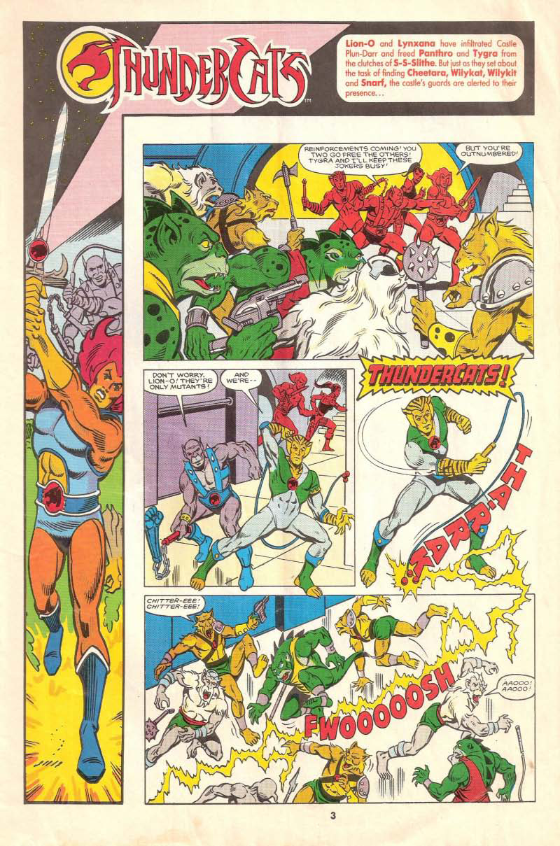 Read online ThunderCats (1987) comic -  Issue #6 - 3