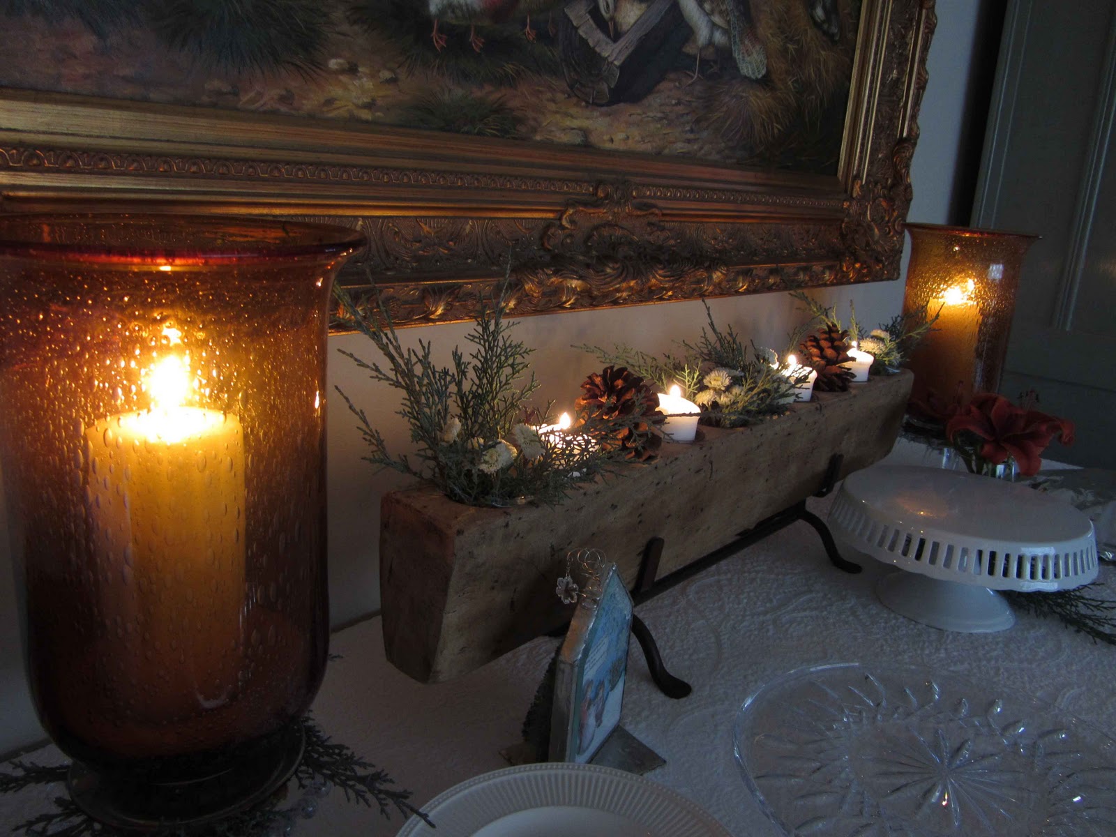 Creative Journeys New Year's Day Buffet Tablescape