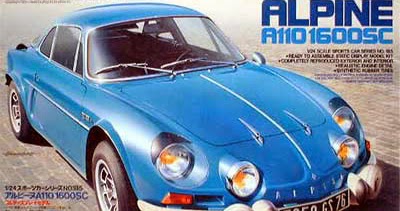 modele reduit alpine a110