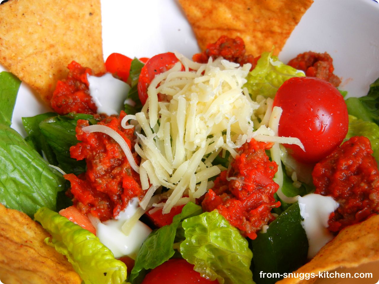 Taco-Salat - From-Snuggs-Kitchen