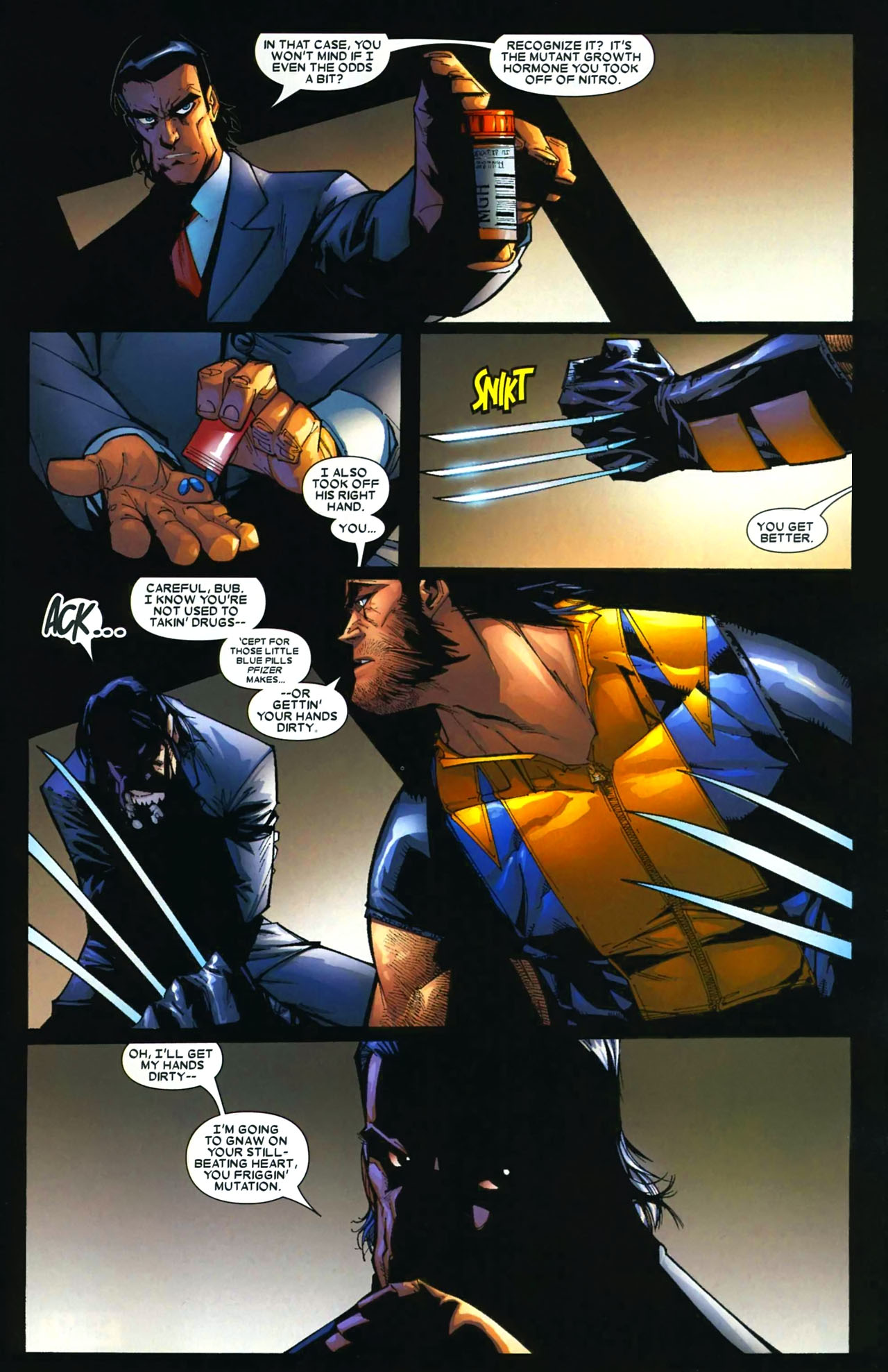 Read online Wolverine (2003) comic -  Issue #47 - 19