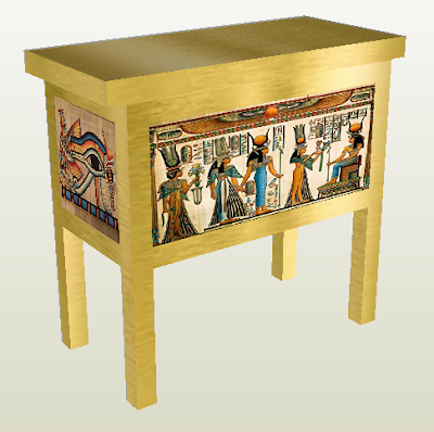 Mueble del Antiguo Egipto