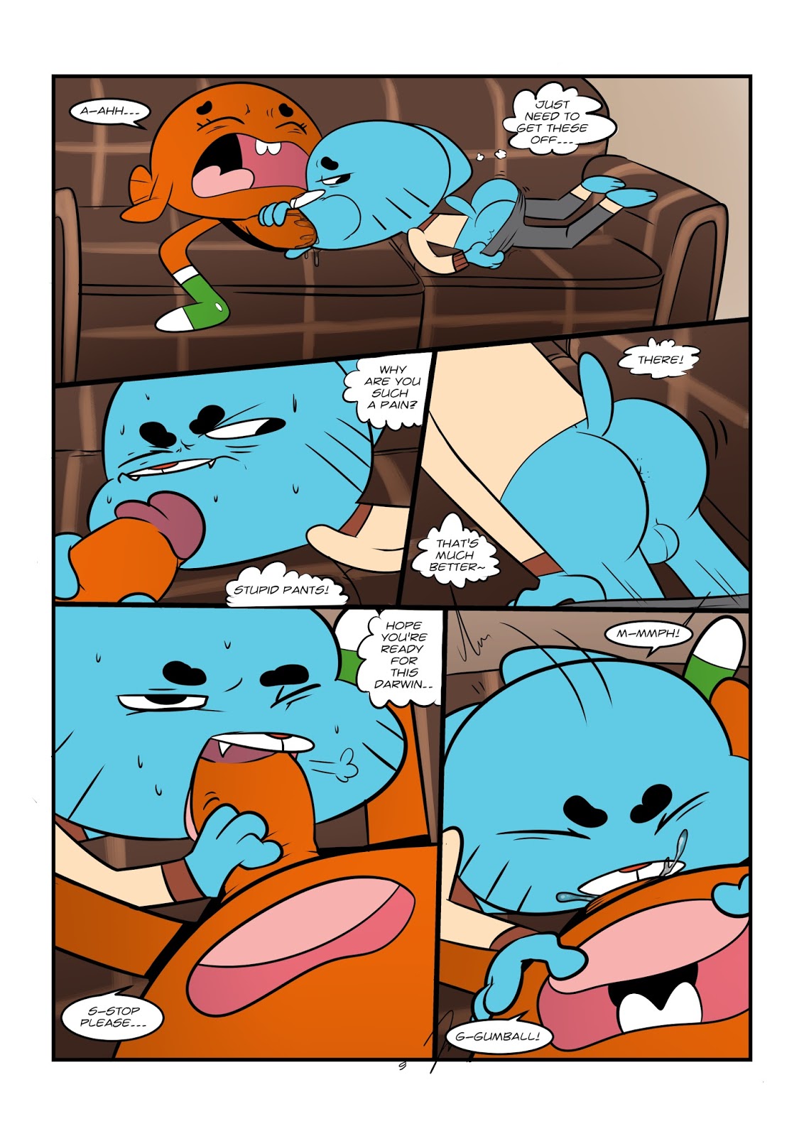1132px x 1600px - The Amazing World Of Gumball Gay Porn | Gay Fetish XXX