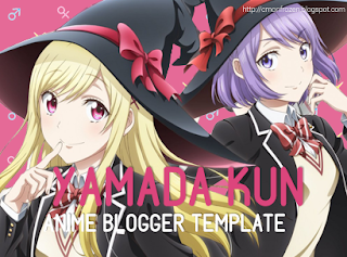 yamada-kun style djogzs anime blogger template yamada-kun anime blogger templates