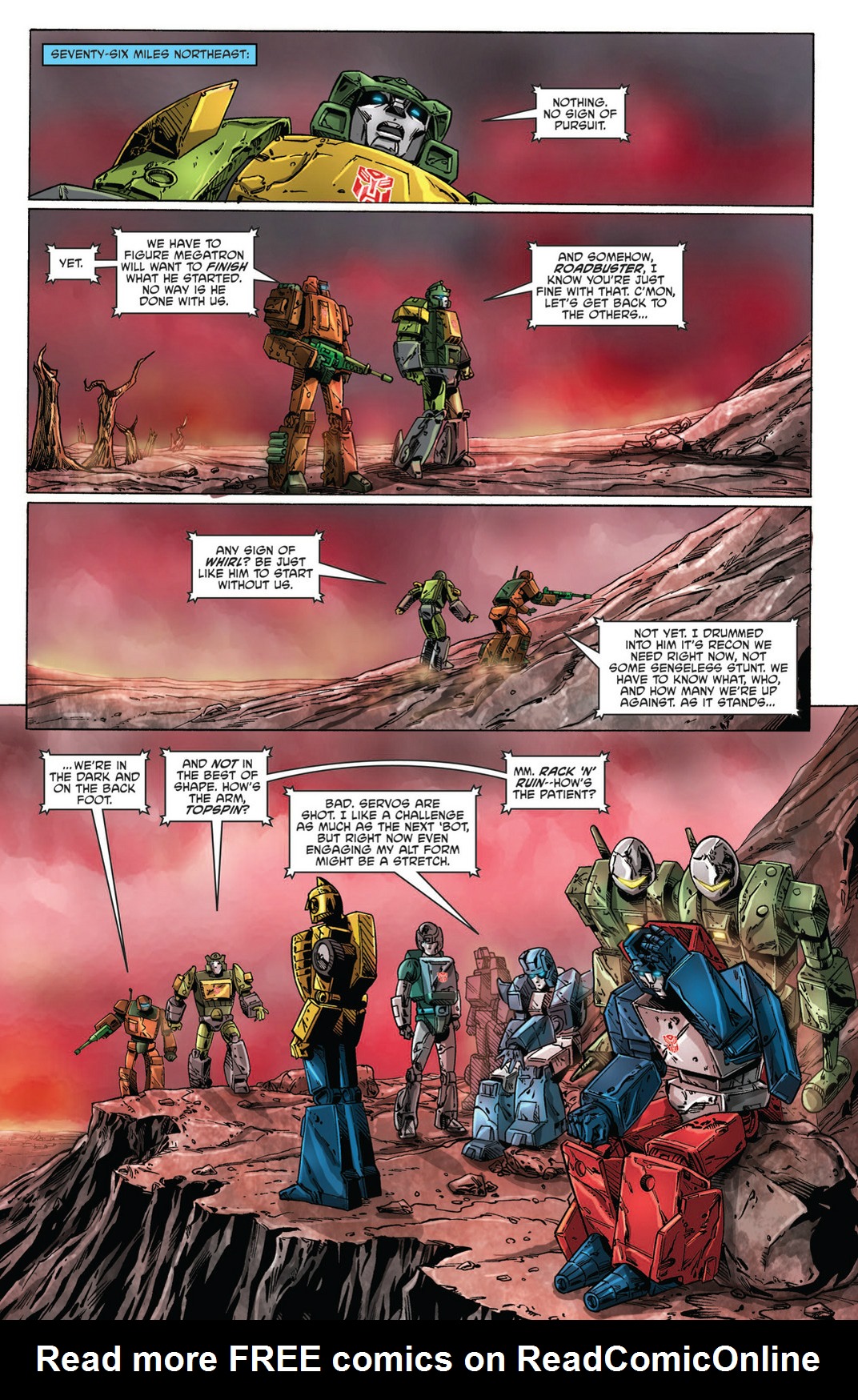 Read online The Transformers: Regeneration One comic -  Issue #82 - 6