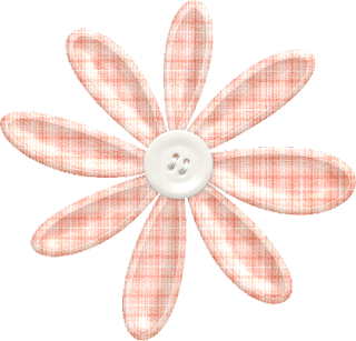 Flowers and Buttons of the Best Friends Clip Art.
