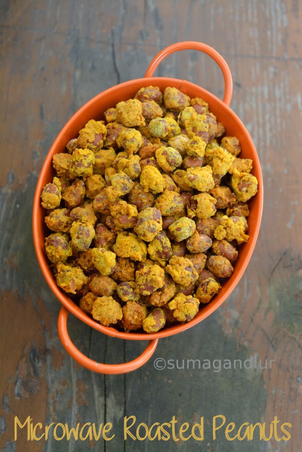Veggie Platter Microwave Masala Peanuts / Spicy, Chickpea Flour Coated