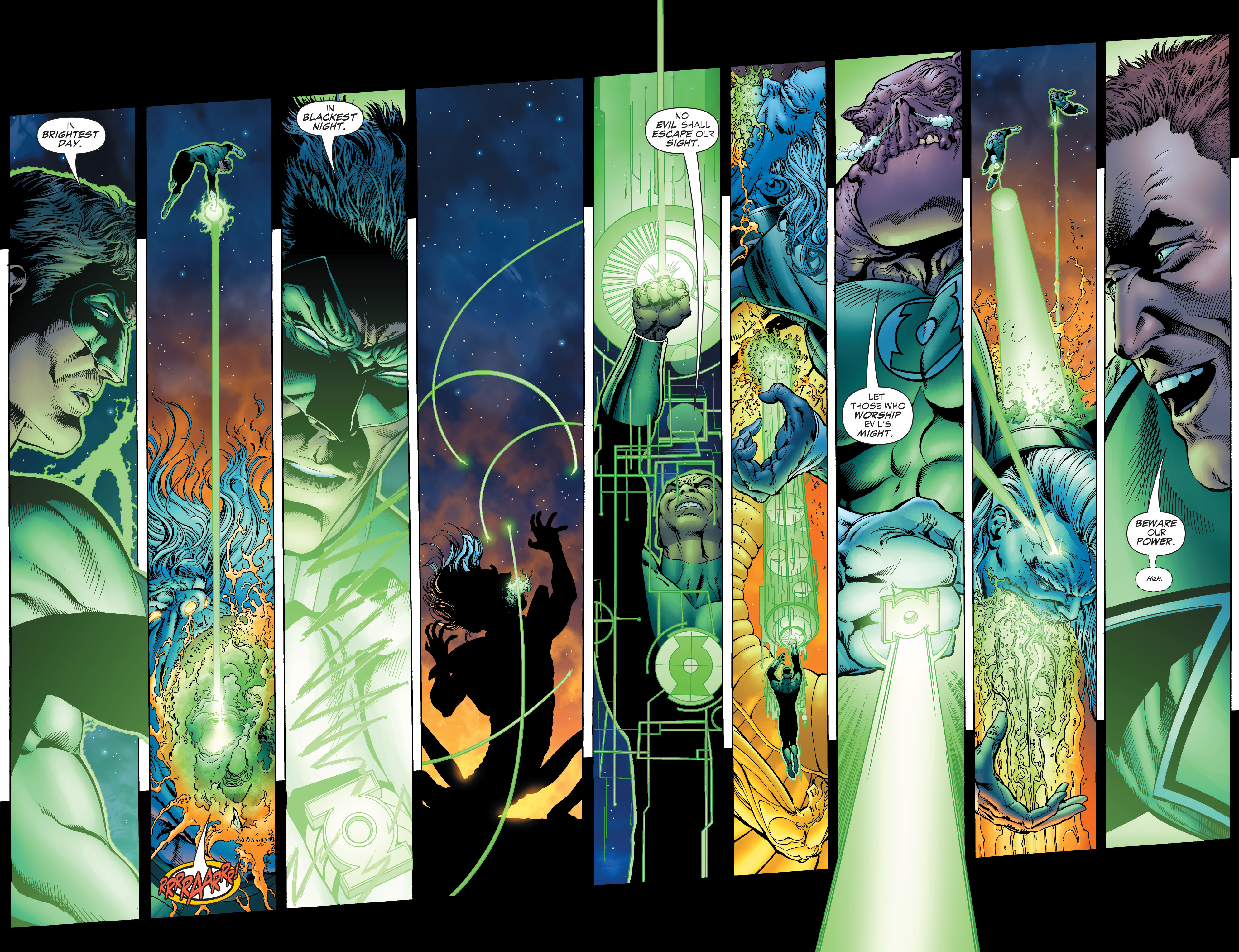 Read online Green Lantern: Rebirth comic -  Issue #6 - 9