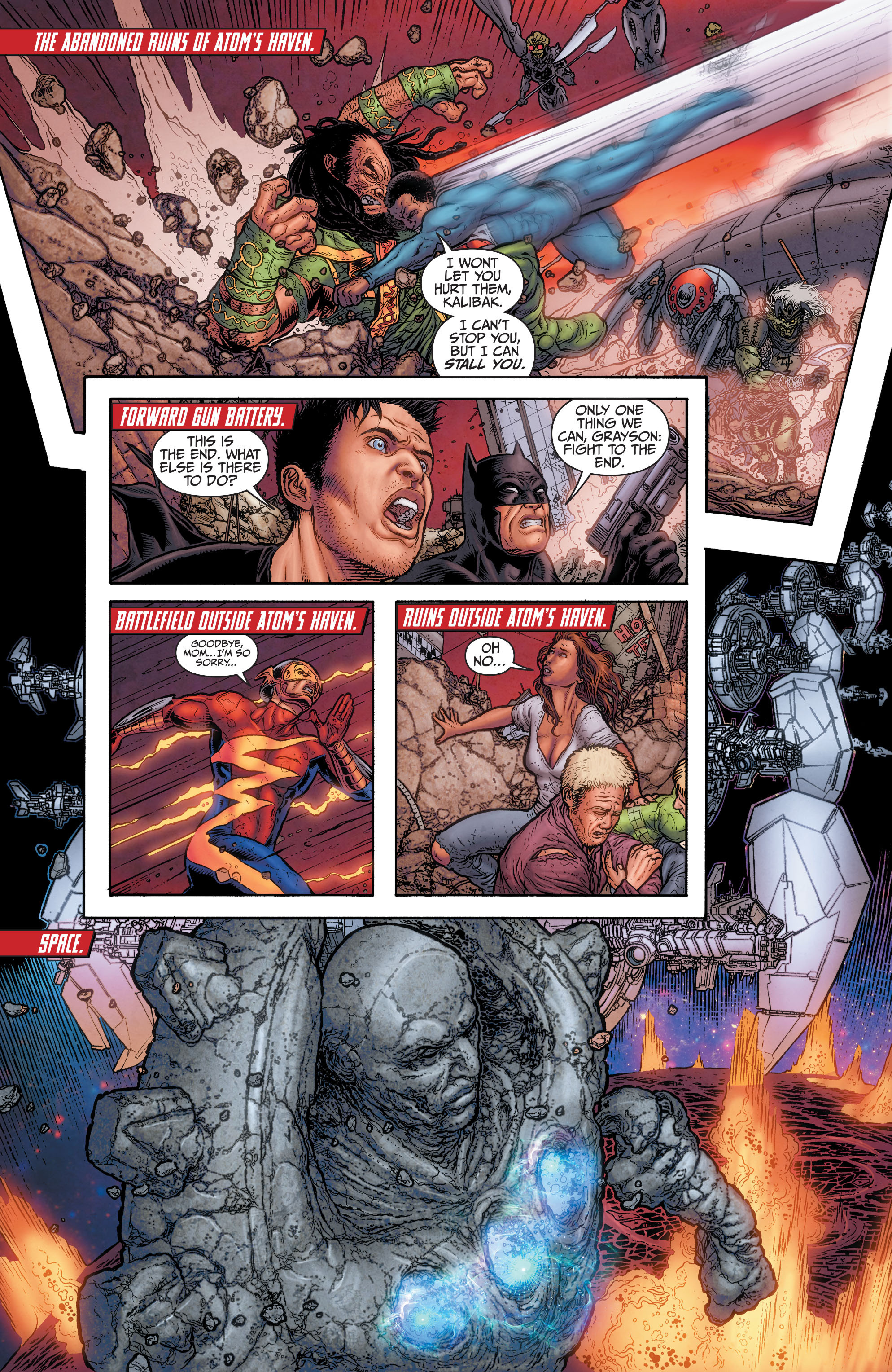 Read online Earth 2: World's End comic -  Issue #26 - 29