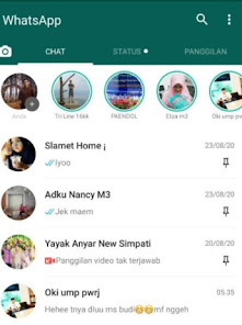 Trik Mengubah Tampilan Status Whatsapp Seperti Instgram di Android