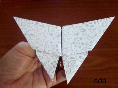 Seputar Dunia Anak Cara membuat origami kupu kupu 