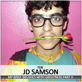 JD Samson looks like a boy