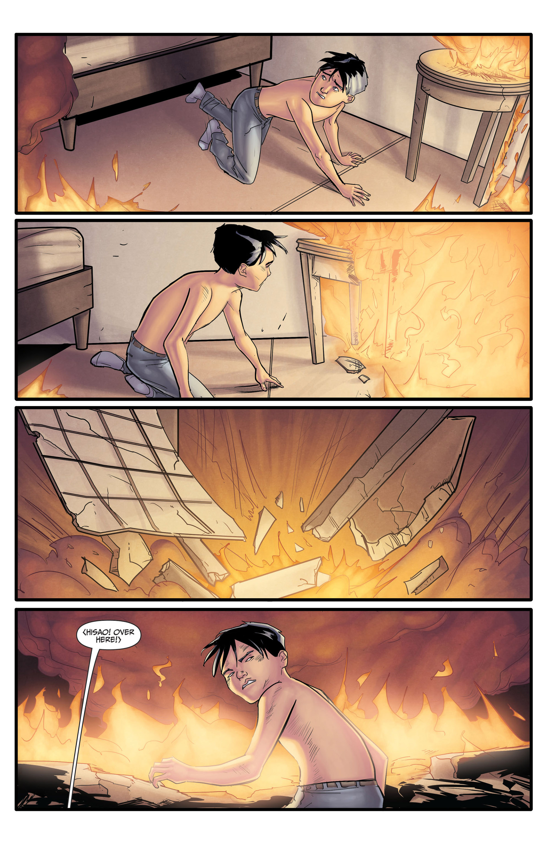 Read online Morning Glories comic -  Issue #9 - 27