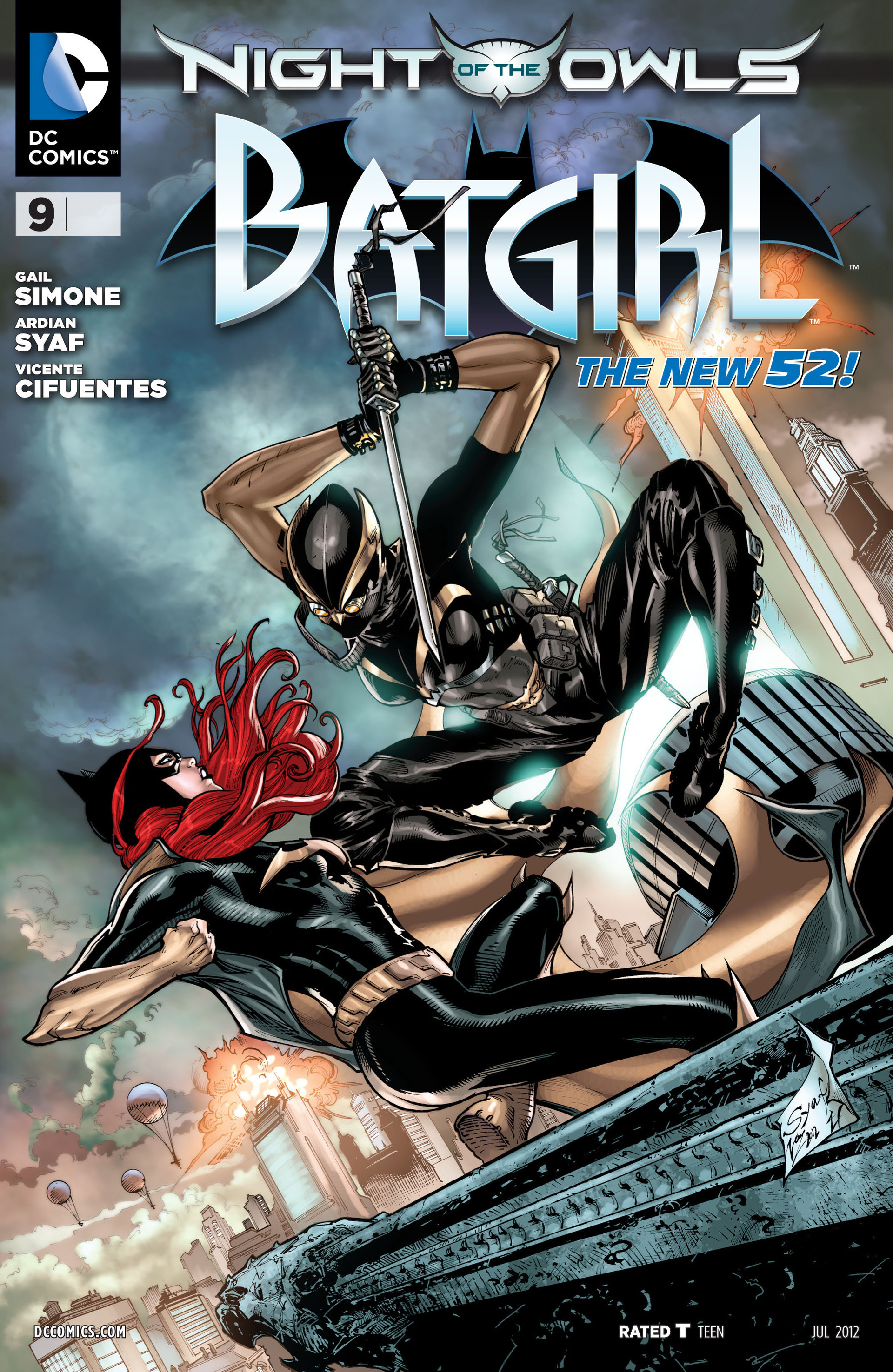 Read online Batgirl (2011) comic -  Issue #9 - 1