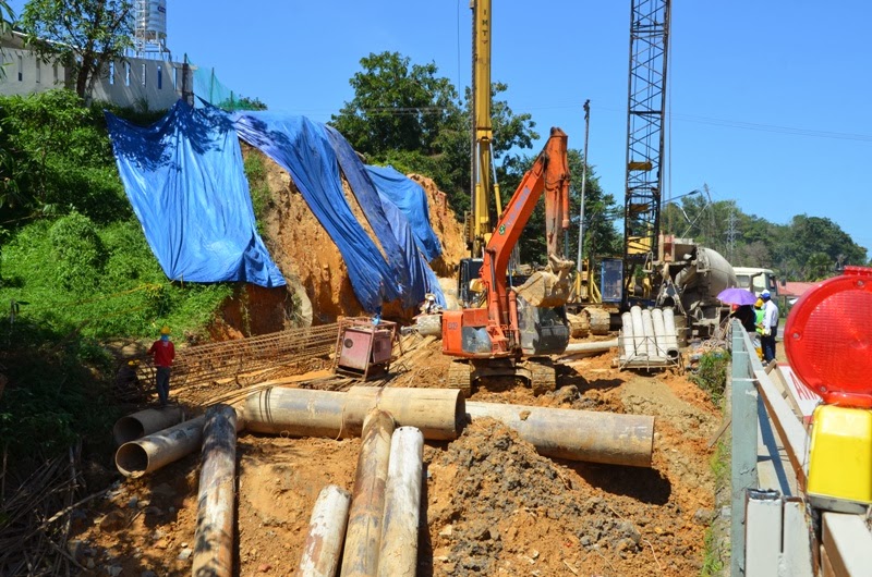 Construction of a new bridge at Dambai, Penampang, Sabah: PROGRESS as ...