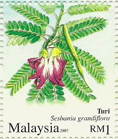 DUNIA SETEM : Rare Vegetables Stamp 2007.