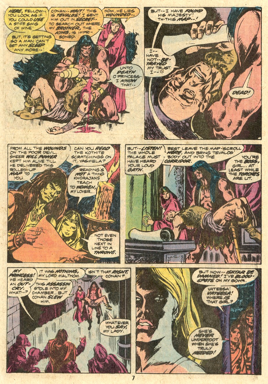 Read online Conan the Barbarian (1970) comic -  Issue # Annual 3 - 6