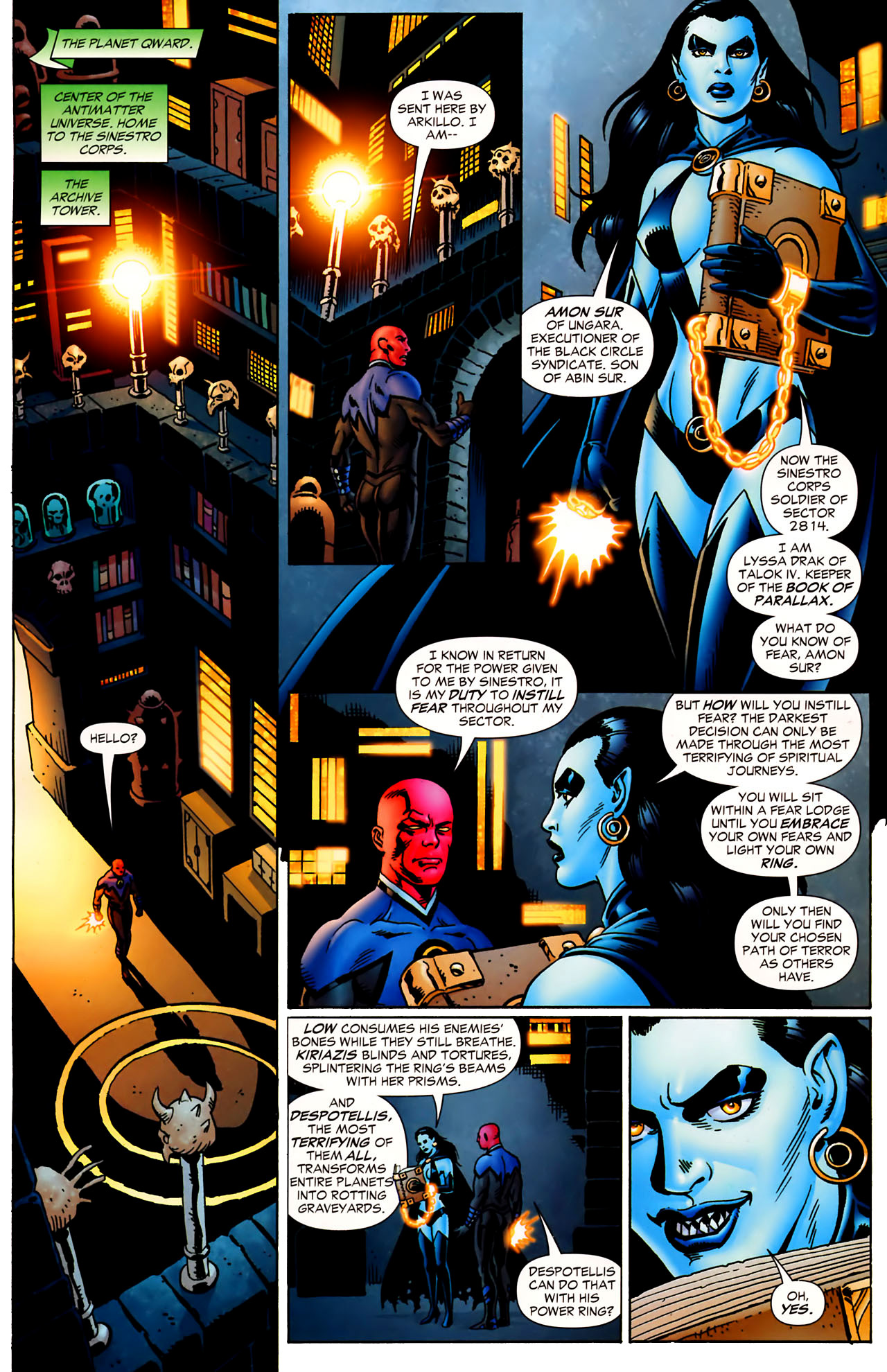 Read online Green Lantern (2005) comic -  Issue #18 - 17